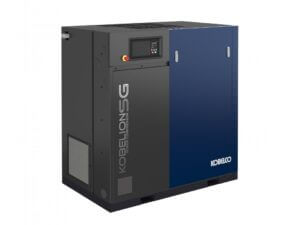 Kobelco oil injected air compressor for rent