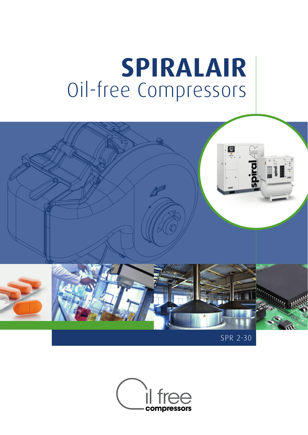 Chicago Pneumatic Oil-Free Scroll Compressors